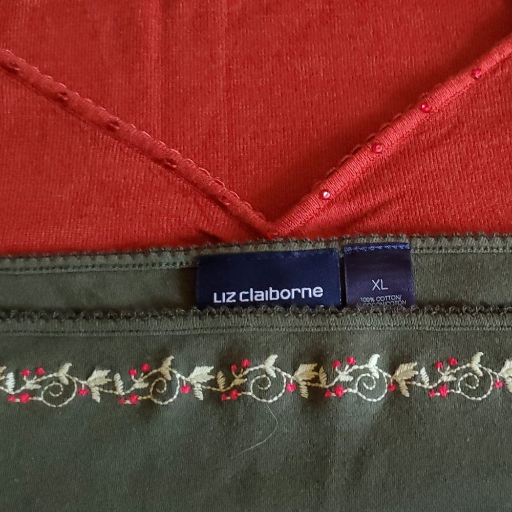 Liz Claiborne or Nine West Camosols Tank Tops